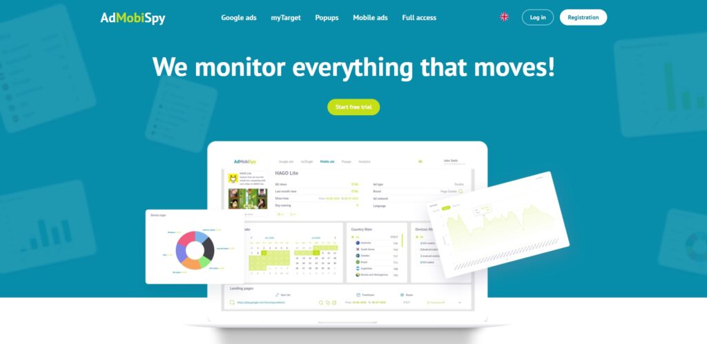 Spy tool AdMobiSpy review