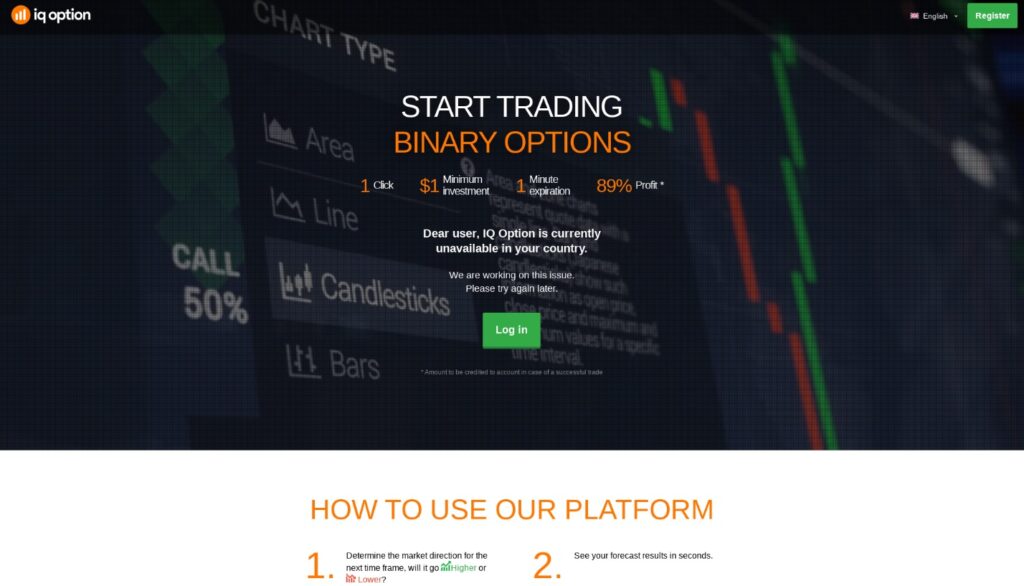 Pop-up and popunder ads example for Finance advertising