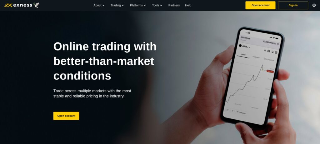 Pop-up and popunder ads example of Finance landing page