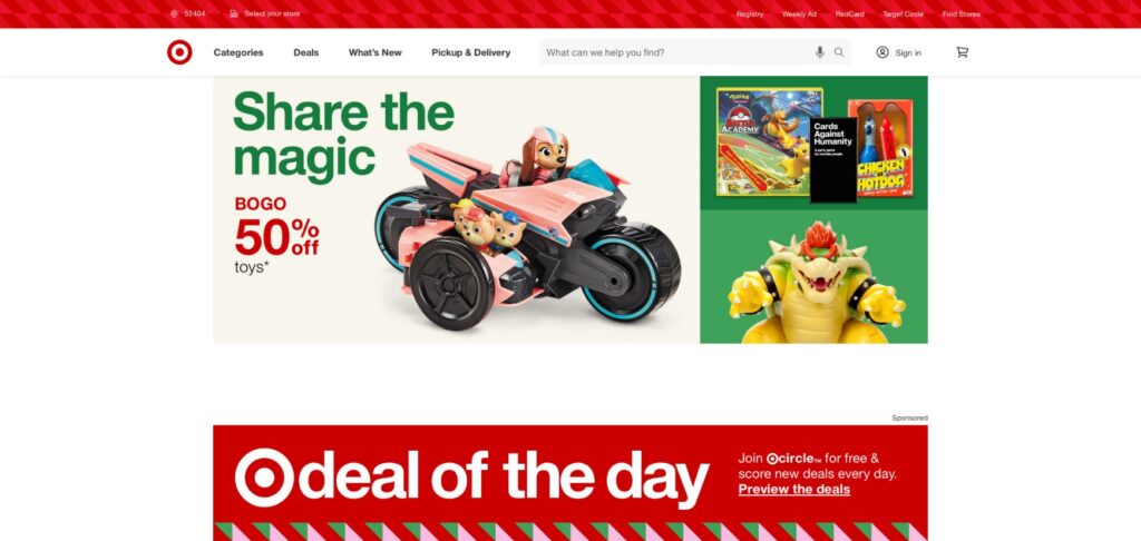 Pop-up and popunder ads example for E-Commerce promotion