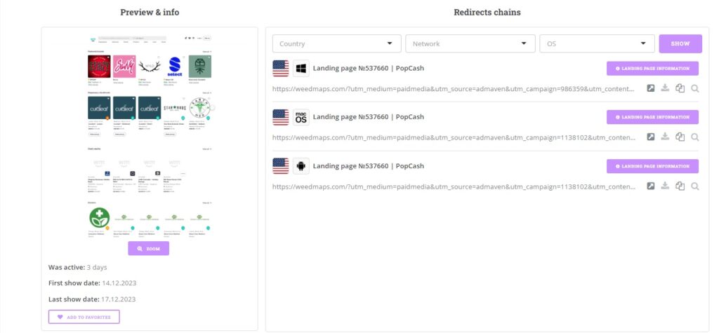 Spy tool for pop ads SpyPop review