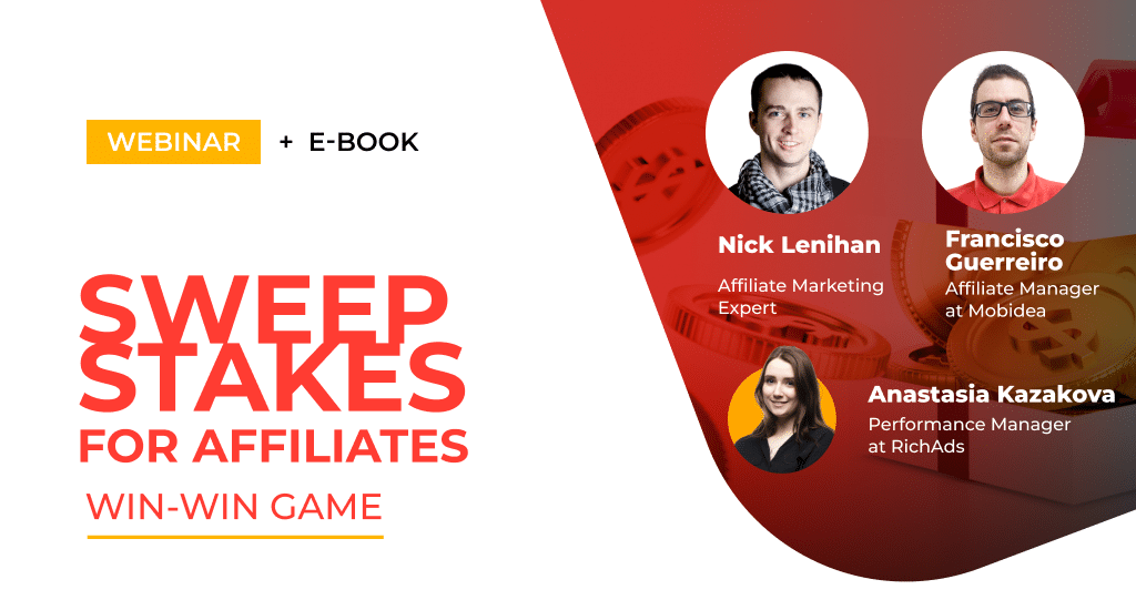 Sweepstakes for affiliates