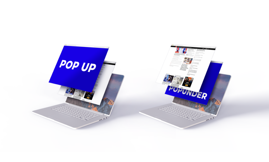 What is popunder and popup